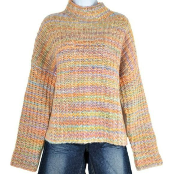 Marled Sweaters - NWT MARLED Cozy Cotton Space Dye Yarn Sweater